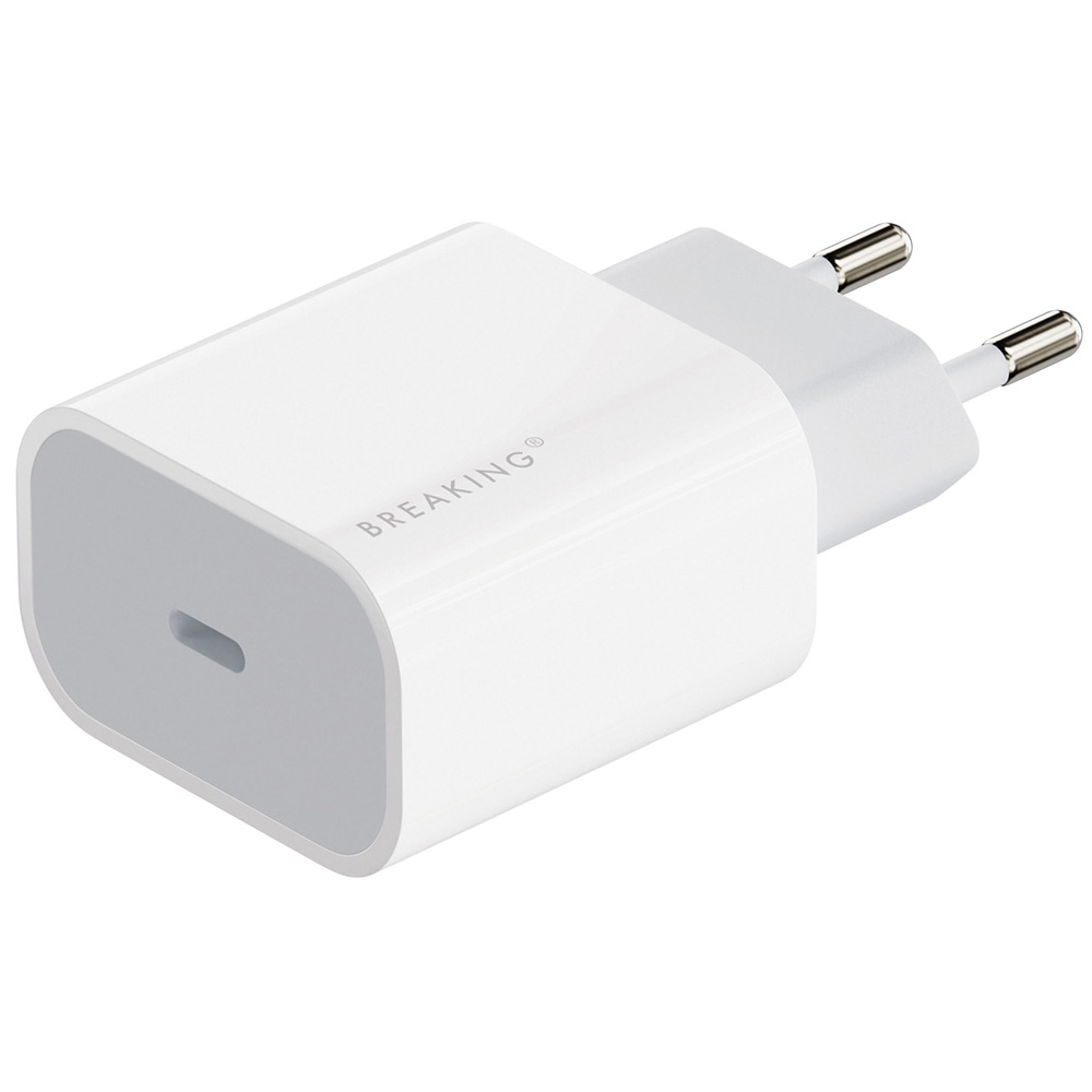 Быстрая зарядка для iPhone, iPad Breaking WC04 (USB-C) 5 Быстрая зарядка для iPhone, iPad Breaking WC04 (USB-C) — изображение 5